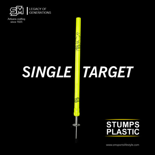 STUMPS - PLASTIC (SINGLE TARGET SPRING STUMP)